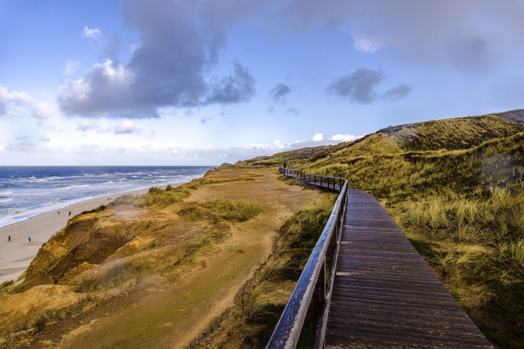 The coast, slowly